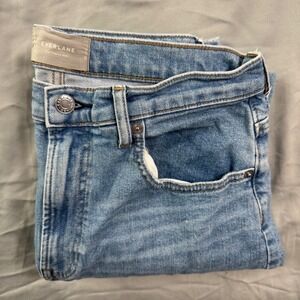 Everlane Women's Straight Leg “The Cheeky” Jeans - Blue